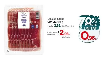 Condis - Espatlla Curada