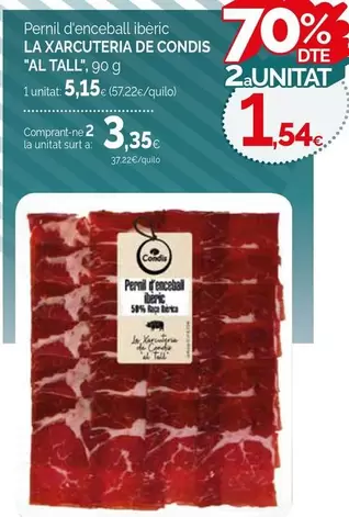 Condis - Pernil D'enceball Iberic