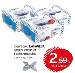 La Fageda - Logurt Grec Natural