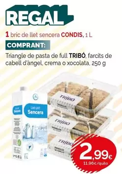 Condis - Triangle De Pasta De Full