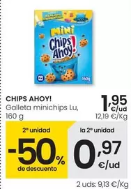 Chips Ahoy - Galleta Minichips Lu