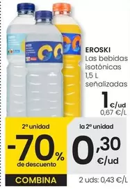 Eroski - Las Bebidas Isotónicas Señalizadas 
