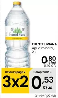 Fuente Liviana - Agua Mineral