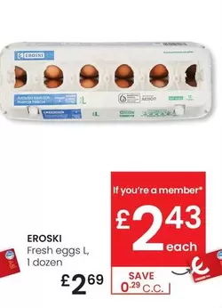Eroski - Fresh Eggs L 