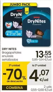DryNites - Bragapañales Enuresis