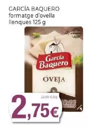 García Baquero - Formatge D'ovella Llenques