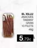 El Xillu - Anxoves Tamany Gran 10 Filets
