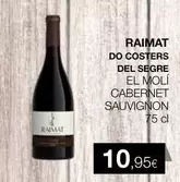 Raimat - Do Costers Del Segre El Molí Cabernet Sauvignon