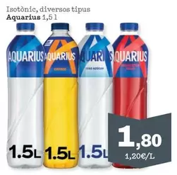 Aquarius - Isotonic, Diversos Tipus