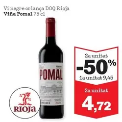 Viña Pomal - Vi Negre Crianca DOQ Rioja