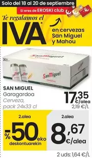 San Miguel - Cerveza
