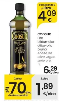 Coosur - Aceite De Oliva Virgen Serie Oro