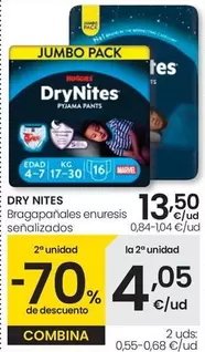 DryNites - Bragapañales Enuresis