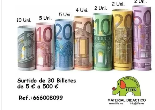 Surtido De 30 Billetes
