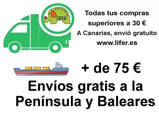 Envíos Gratis A La Peninsula Y Baleares