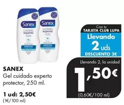 Sanex - Gel Cuidado Experto Protector