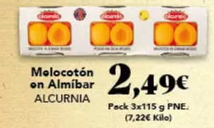 Alcurnia - Melocoton On Almibar