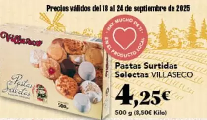 Pastas Surtidas Selectas
