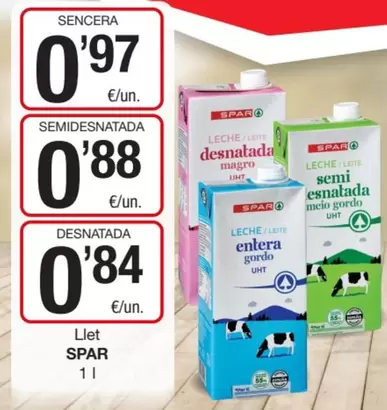Spar - Llet