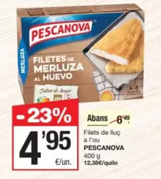 Pescanova - Filetes De Lluc A L'ou