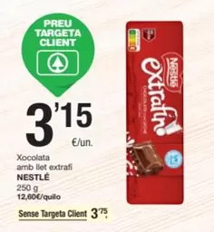 Nestlé - Xocolata Amb Llet Extrafi