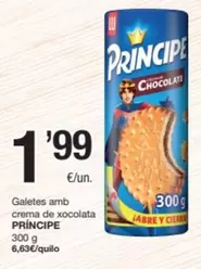 Príncipe - Galetes Amb Crema De Xocolata