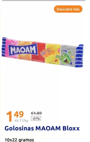Maoam - Golosinas Bloxx