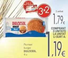 Dulcesol - Pa Maxi Burger
