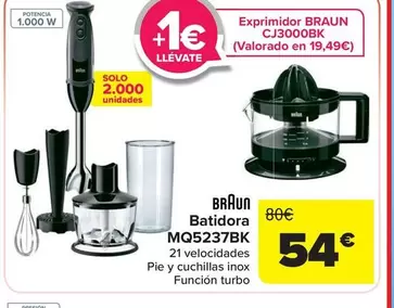 Braun - Batidora Mq5237bk