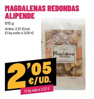 Alipende - Magdalenas Redondas