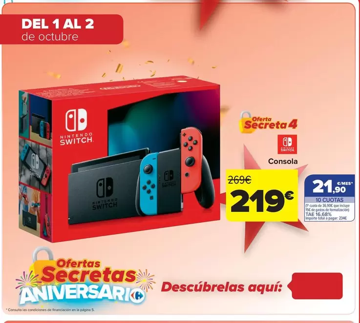 Nintendo SWITCH - Consola
