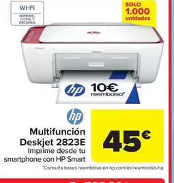 HP - Multifunción Deskjet 2823E