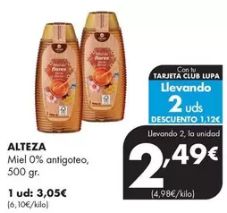 Alteza - Miel 0% Antigoteo