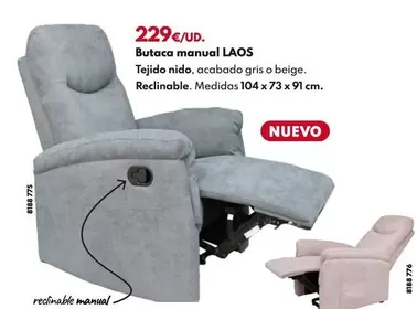Butaca Manual Laos