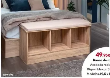 Banco De Madera