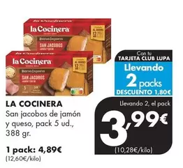 La Cocinera - San Jacobos De Jamon Y Queso