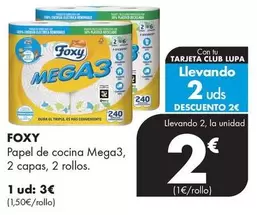 Foxy - Papel De Cocina Mega3