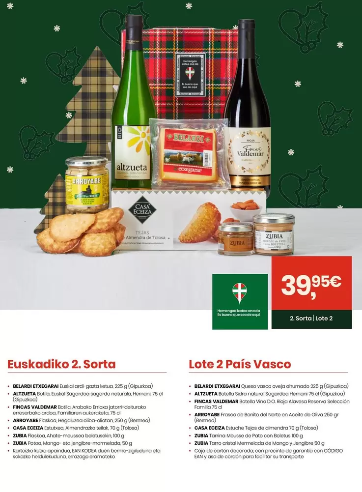 Lote Navidad País Vasco Nº2 1 Ud