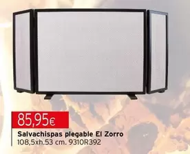 Salvachispas Plegable El Zorro