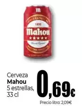 Mahou - Cerveza 5 Estrellas