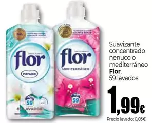 Flor - Suavizante Concentrado Nenuco O Mediterráneo