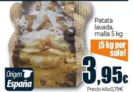 Patata Lavada