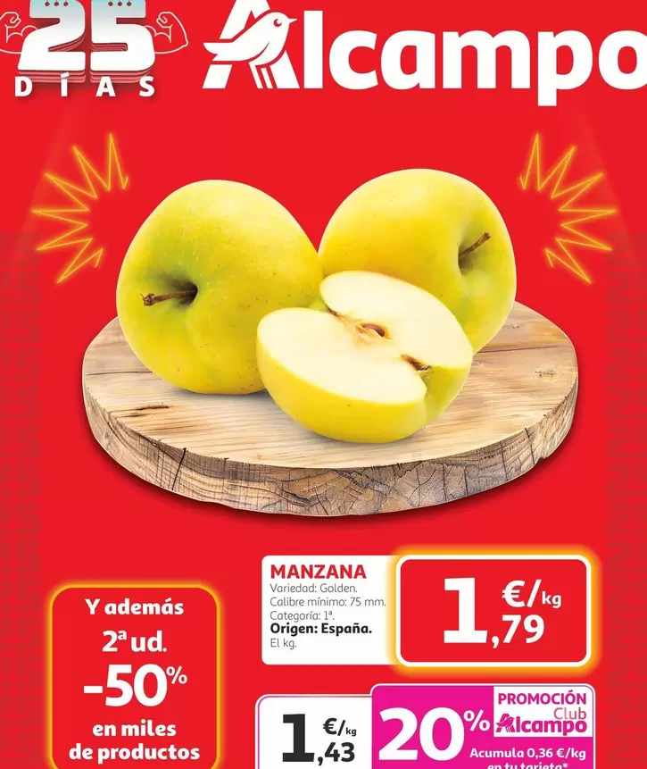 alcampo - Manzana