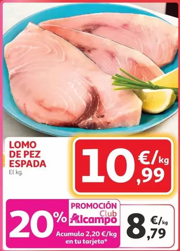 alcampo - Lomo De Pez Espada