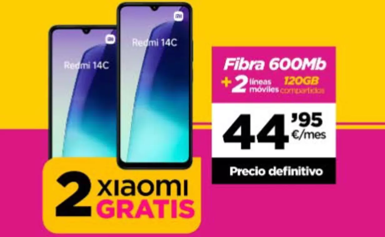 Redmi - Fibra 600MB