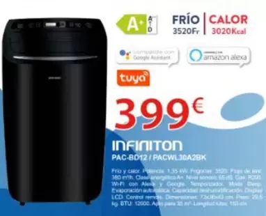 Infiniton - PAC-BD12/PACWL30A2BK 