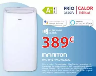 Infiniton - AC-W12/PACWL30A2 