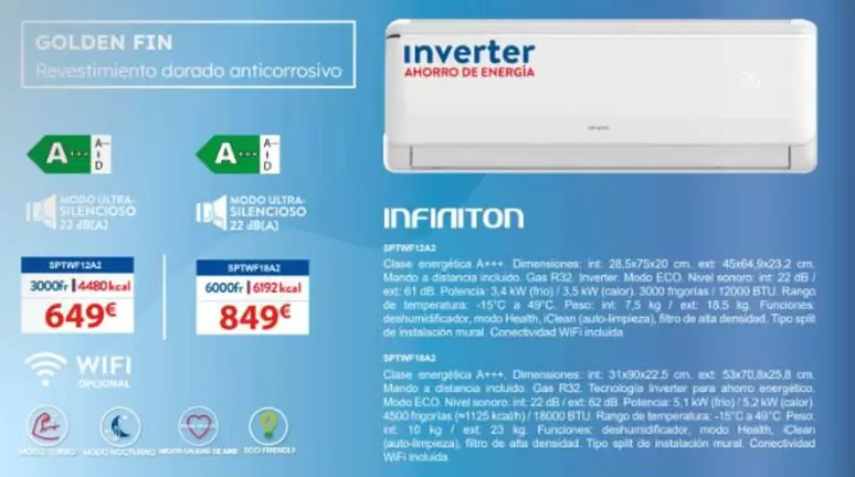 Infiniton - SPTWF12A2 Inverter