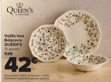 Queen's - Vajilla Loza Belgravia 