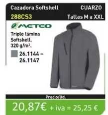 Cazadora Softshell